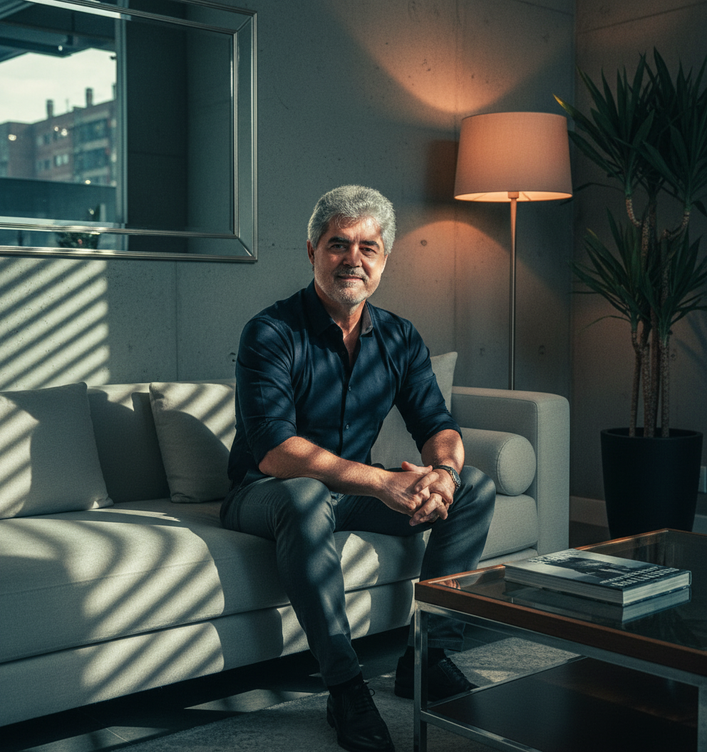 Cesar David em ambiente de atendimento