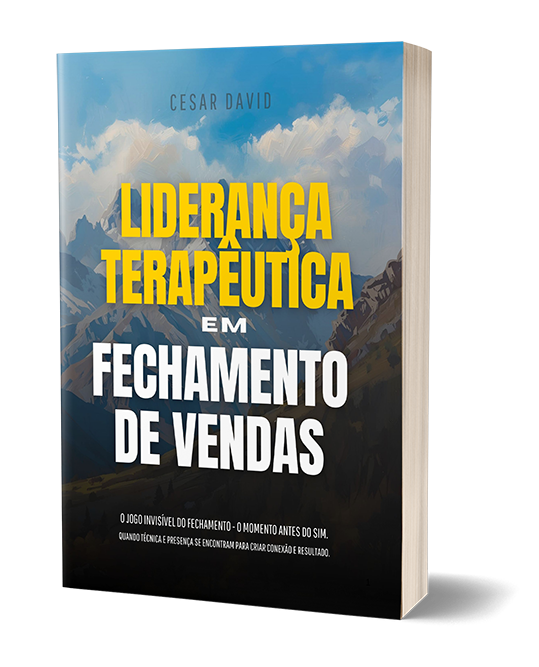 Capa do livro Liderança Terapêutica, de Cesar David