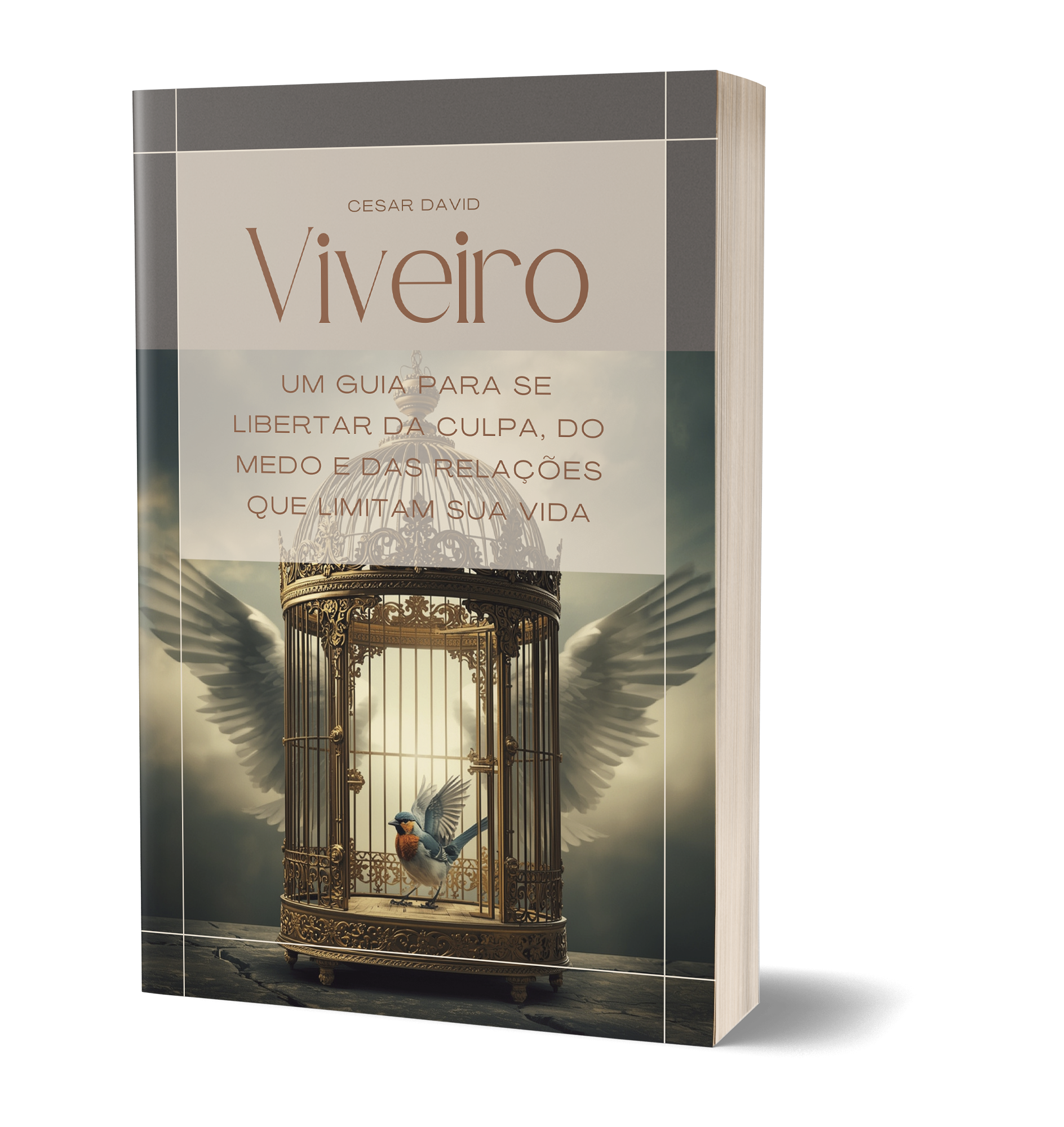 Capa do livro Viveiro, de Cesar David